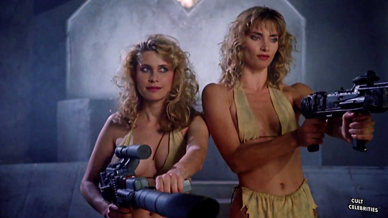 Cindy Beal and Elizabeth Kaitan in Slave Girls From Beyond Infinity (1987)