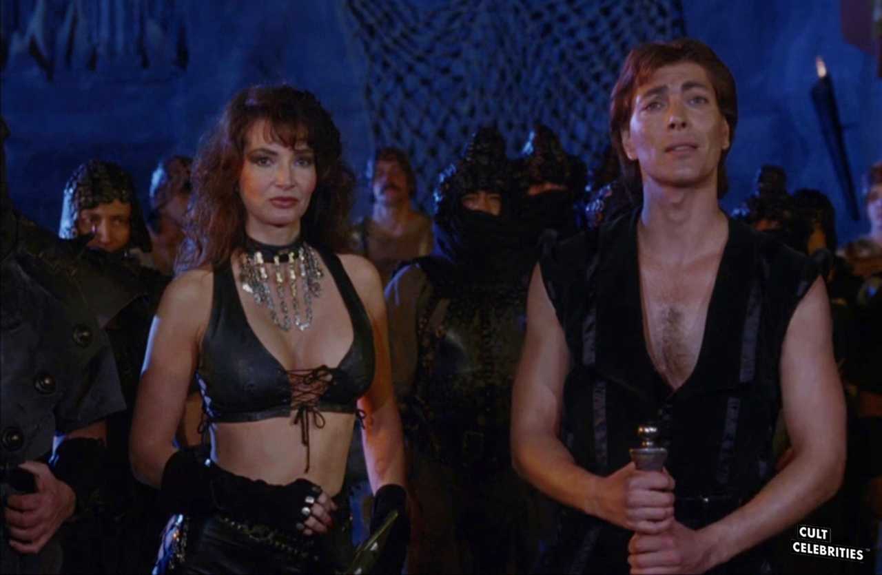 Toni Naples in Deathstalker II: Dual of the Titans (1987)