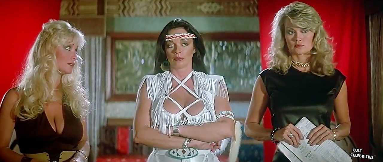 Angela Aames, Raven De La Croix and Melanie Vincz in The Lost Empire (1984)