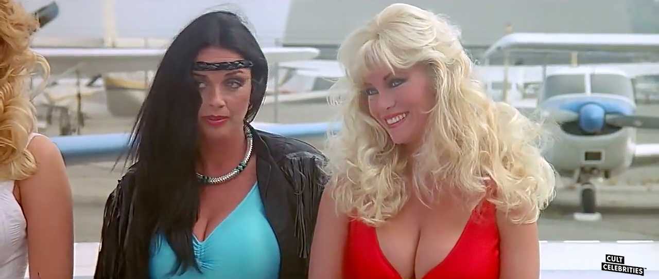 Angela Aames and Raven De La Croix in The Lost Empire (1984)