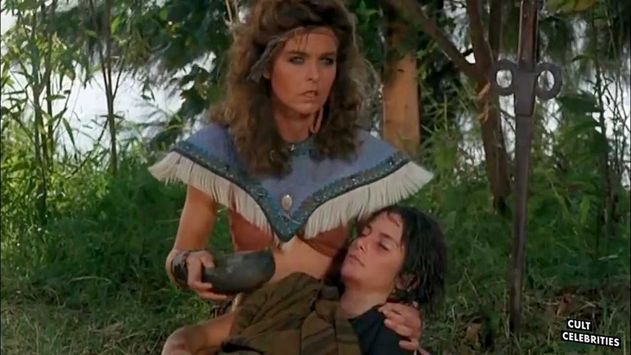 Katt Shea as Estrild in Barbarian Queen (1985)