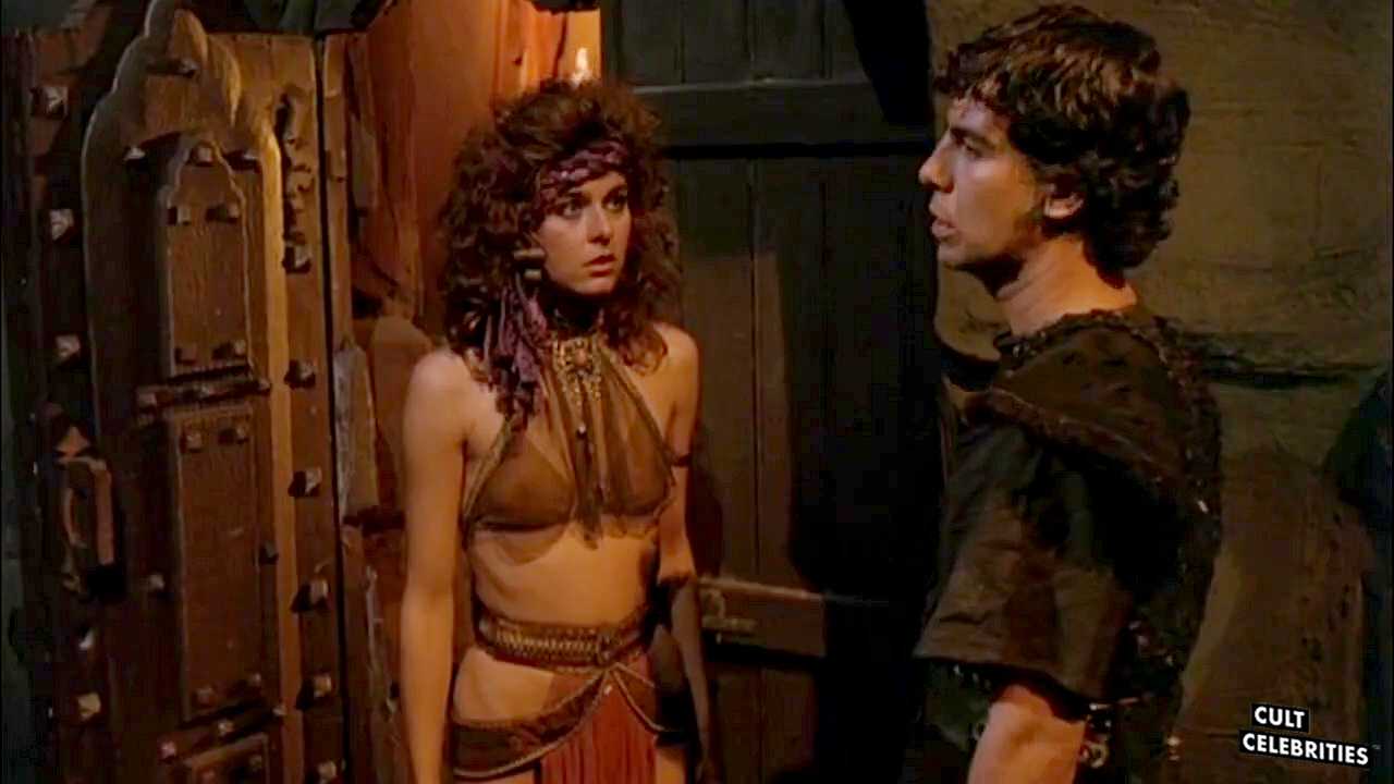 Katt Shea as Estrild in Barbarian Queen (1985)