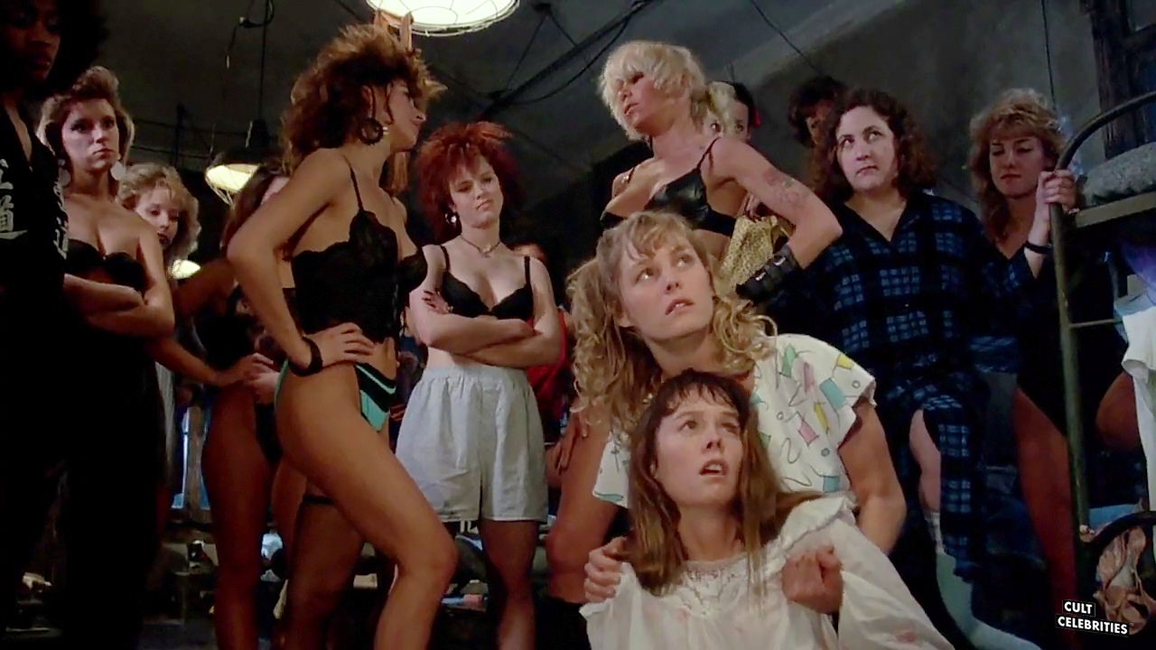 Linda Carol and Wendy O. Williams in Reform School Girls (1986)